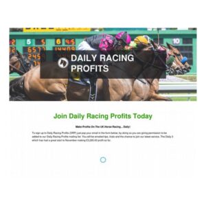 Make Profits From UK Horse Racing Daily