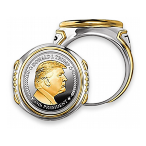 Trump Gold  and  Silver Plated Ring