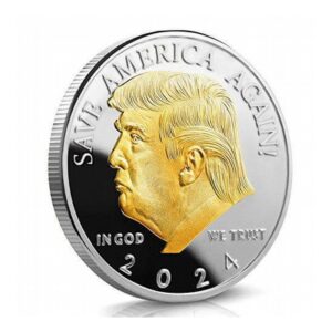 Gold and Silver Trump Coin