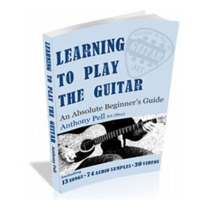 Learning to play the guitar