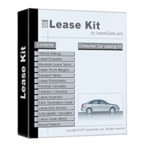 Car leasing kit and guide