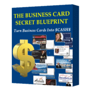 How to turn business cards into CASH