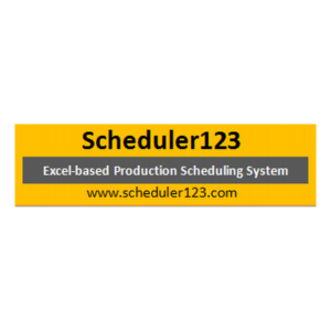 Production Scheduling Excel